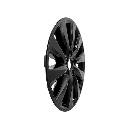 Coast2Coast 17", 10 Spoke, Painted, Gloss Black, ABS Plastic, Set Of 4, Not Compatible With Steel Wheels IMP448BLK